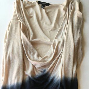 Ombre twist-front sweater (Forever 21)